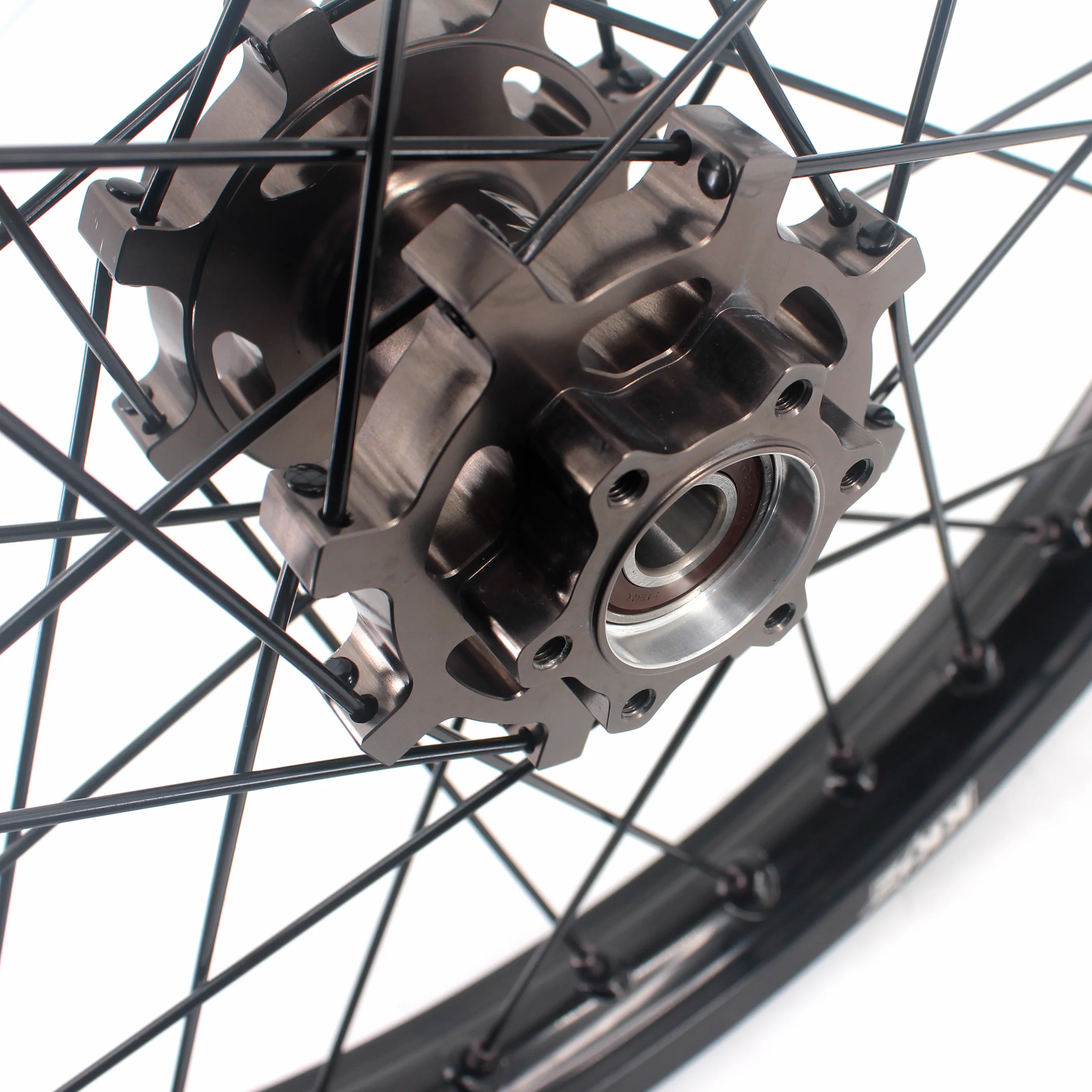 US Stock KKE 1.4*19" & 1.6*19" CNC Electric Spoke Wheels Rims For SurRon Light Bee-X 2019-2023 Titanium - Image 11