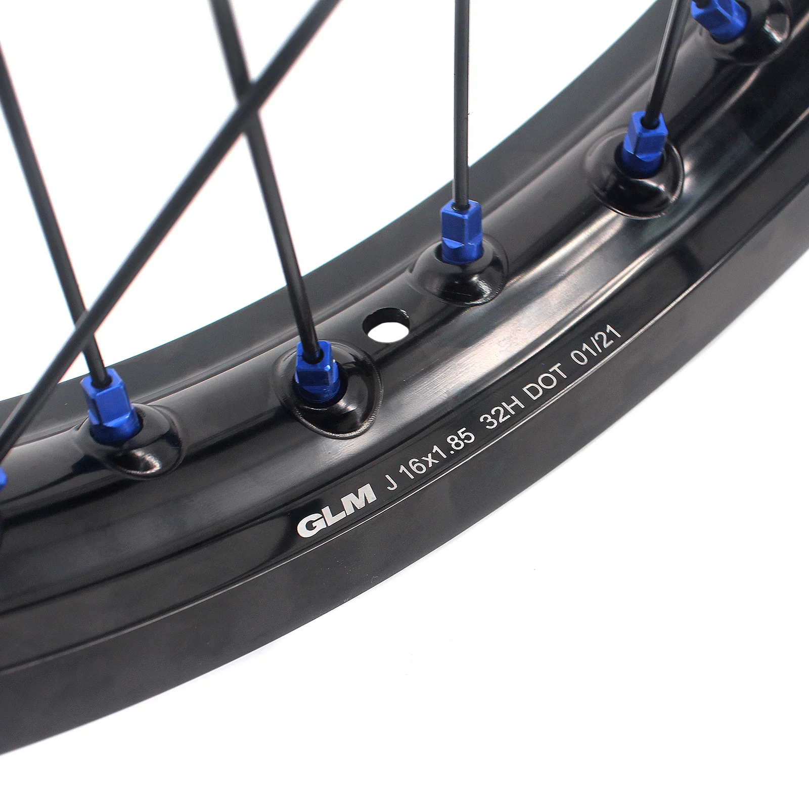 KKE Factory Stock KKE 1.6*19" & 1.85*16" Electric Dirtbike Wheels Rim For Sur Ron Light Bee-X 2019-2025 Blue Nipples - Image 11