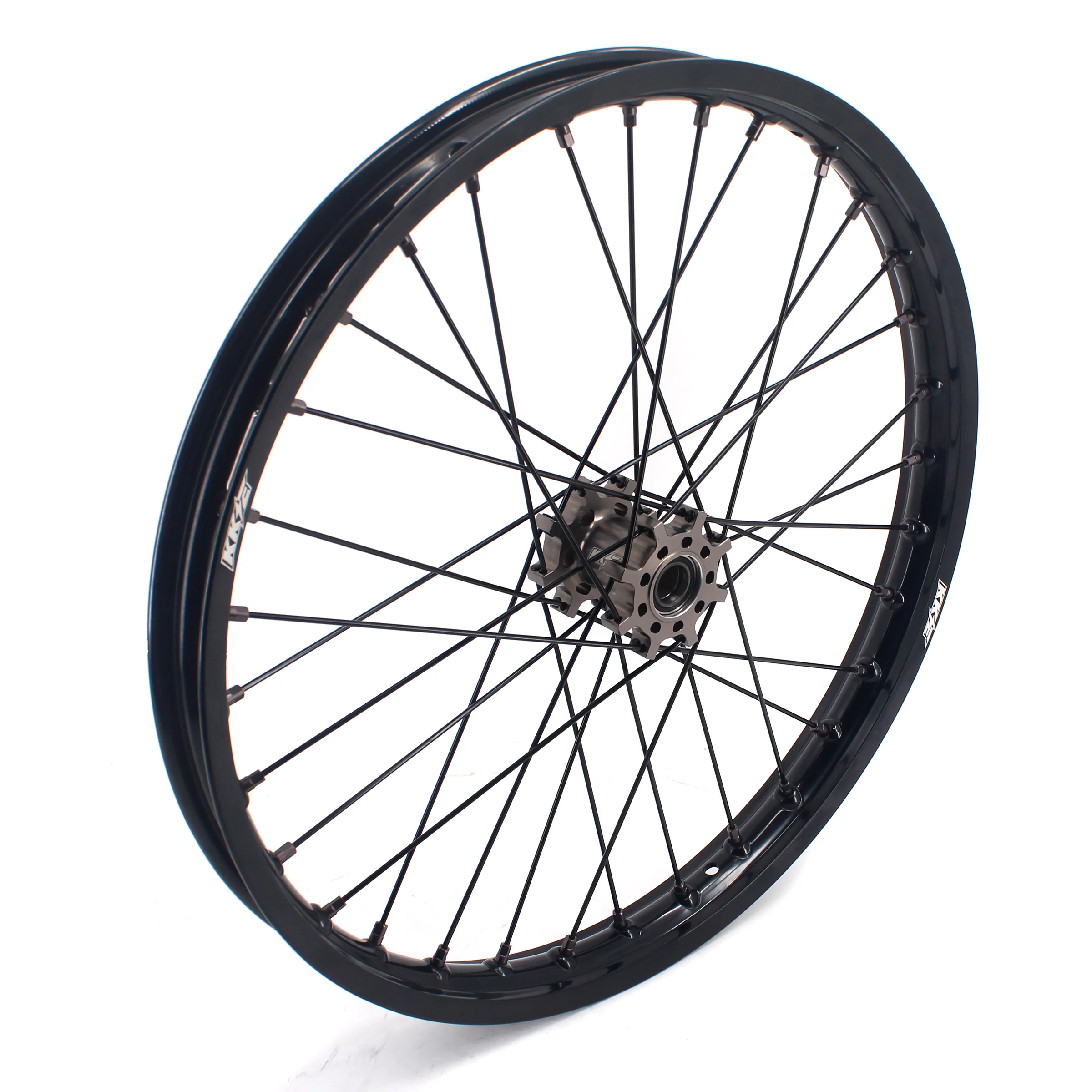 KKE Factory Stock 1.6*21" & 1.85*18" Electric Dirtbike Wheels Rim For SurRon Light Bee-X 2019-2024 Titanium - Image 4