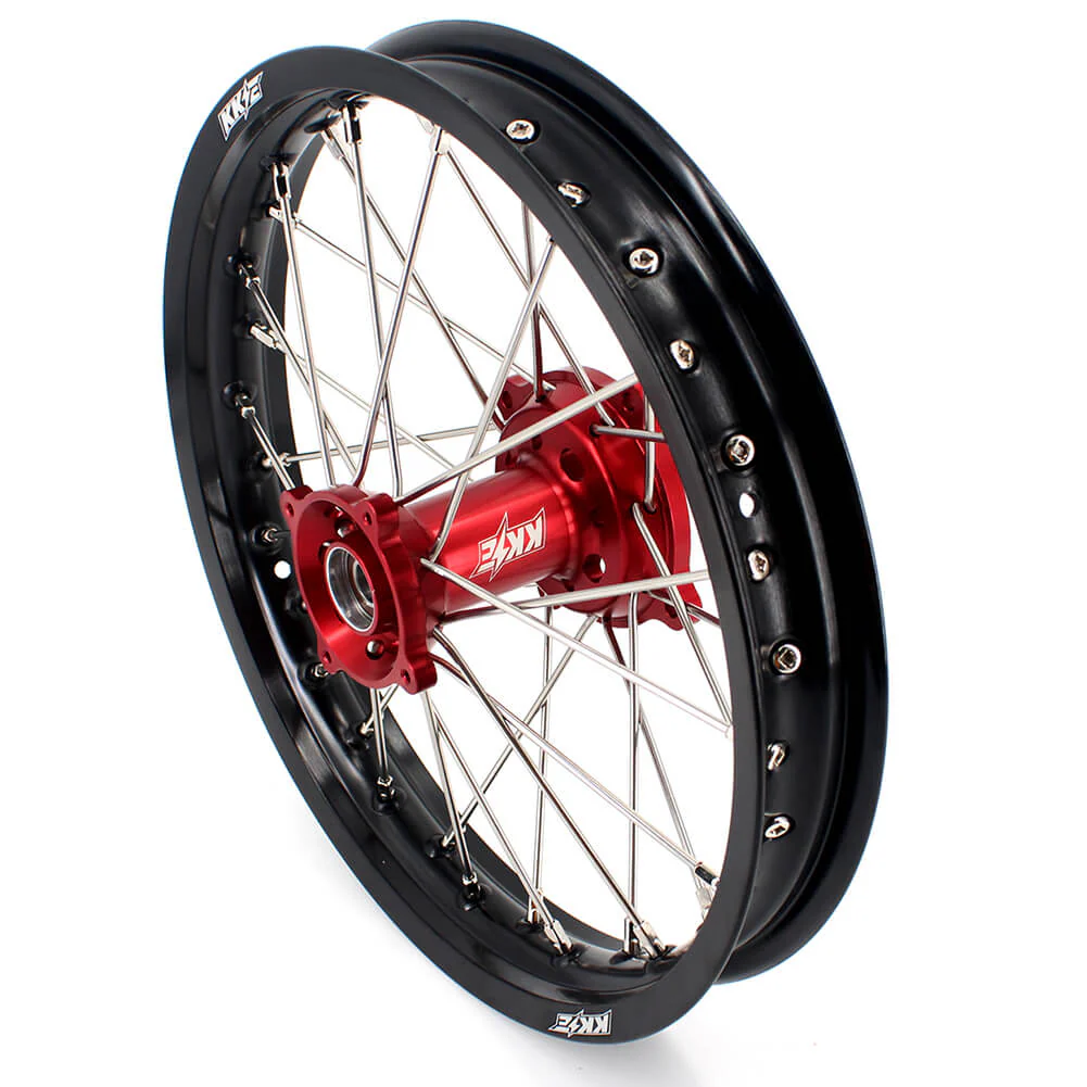 KKE 17/14 Kid's Wheels Rims for HONDA CRF150R CRF150RB 2007-2025 Mini Bike Red - Image 8