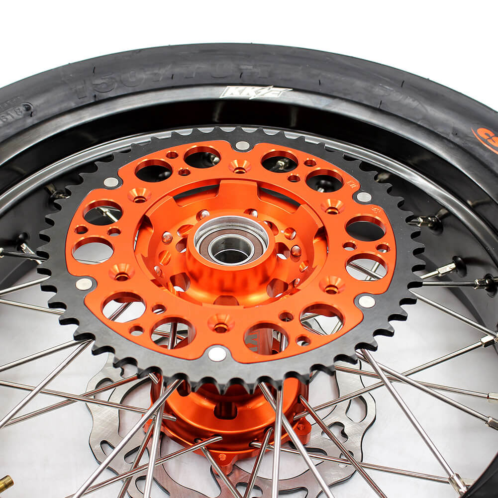 KKE 3.5/4.25*17Inch Supermoto Tires Wheels Fit KTM SX SX-F XC XC-F EXC EXC-W EXC-F 125-530CC 2003-2025 - Image 11