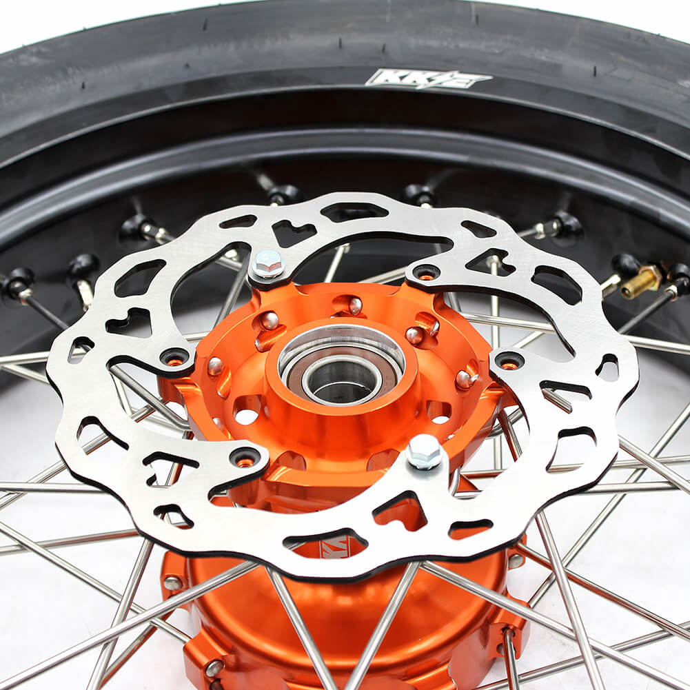 KKE 3.5*17inch & 4.25*17inch CUSH Drive Supermoto Rims Tires For KTM SX SX-F XC XC-F EXC EXC-F XCW 2003-2024 - Image 10