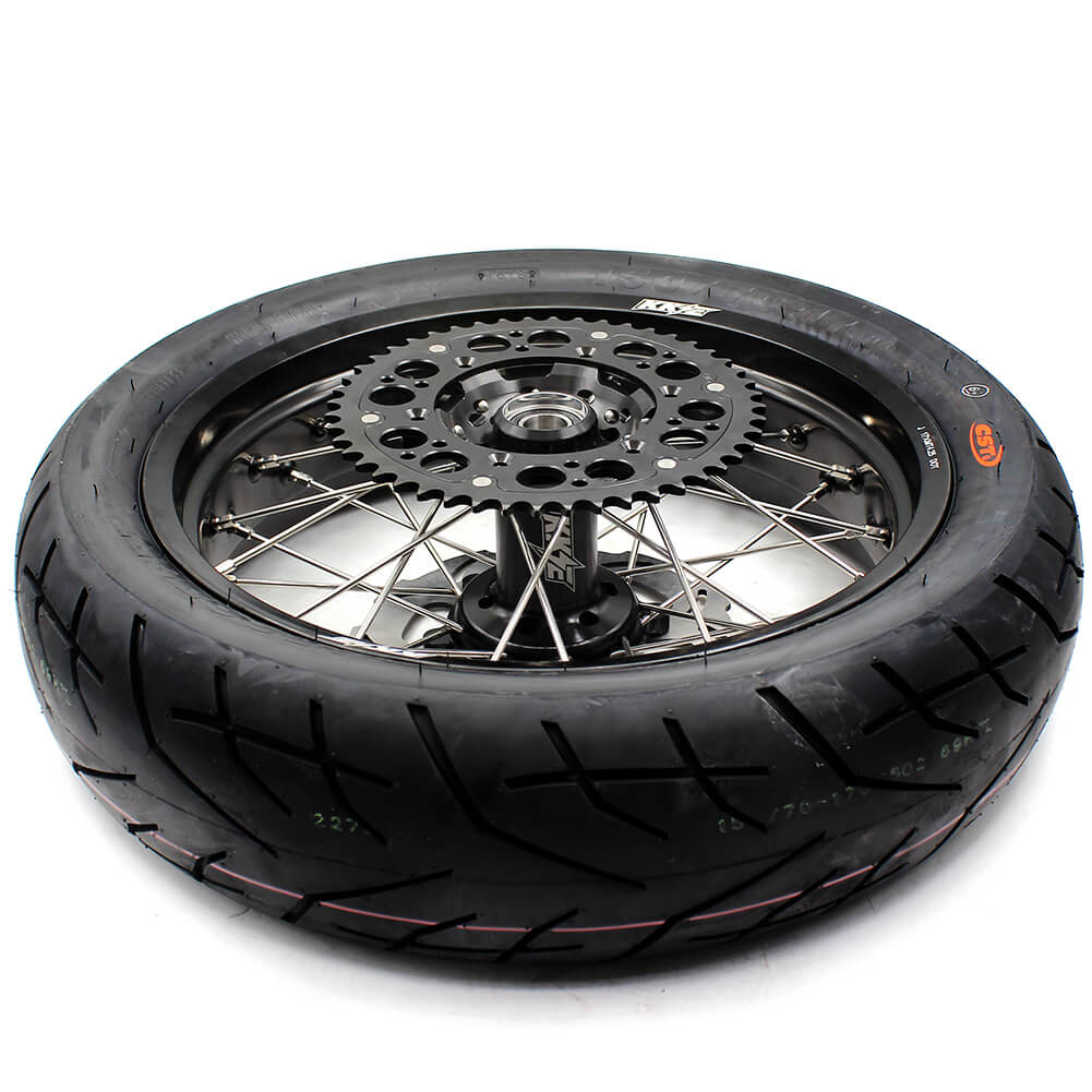 KKE 17inch Supermoto Wheels For SUZUKI DRZ400 DRZ400E DRZ400S CST Tires - Image 5