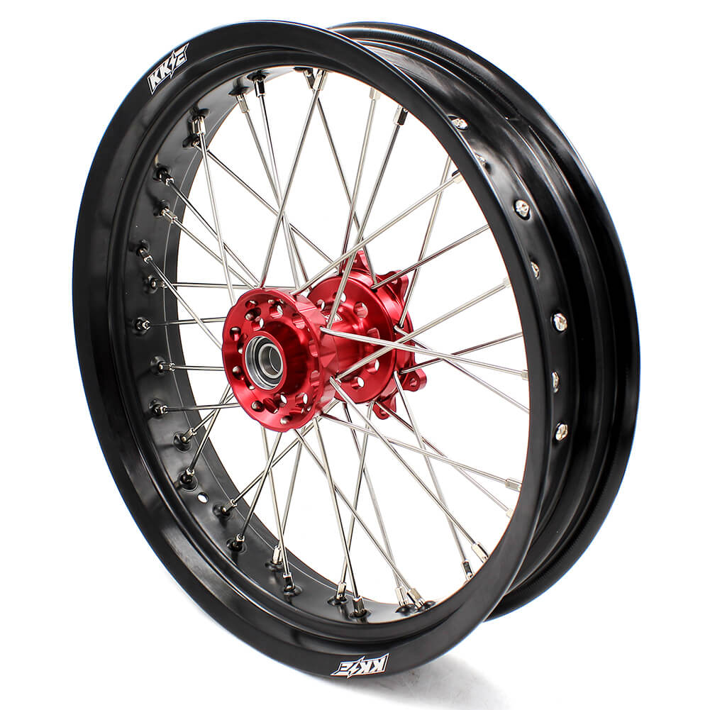 KKE 3.5 & 4.25 Supermoto Rims for HONDA CRF250X 2004-2018 CRF450X 2005-2018 - Image 6