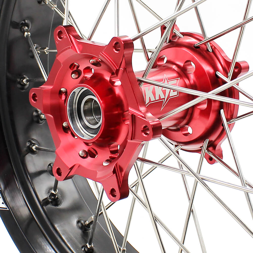 KKE 3.5 & 4.25 Supermoto Rims for HONDA CRF250X 2004-2018 CRF450X 2005-2018 - Image 8