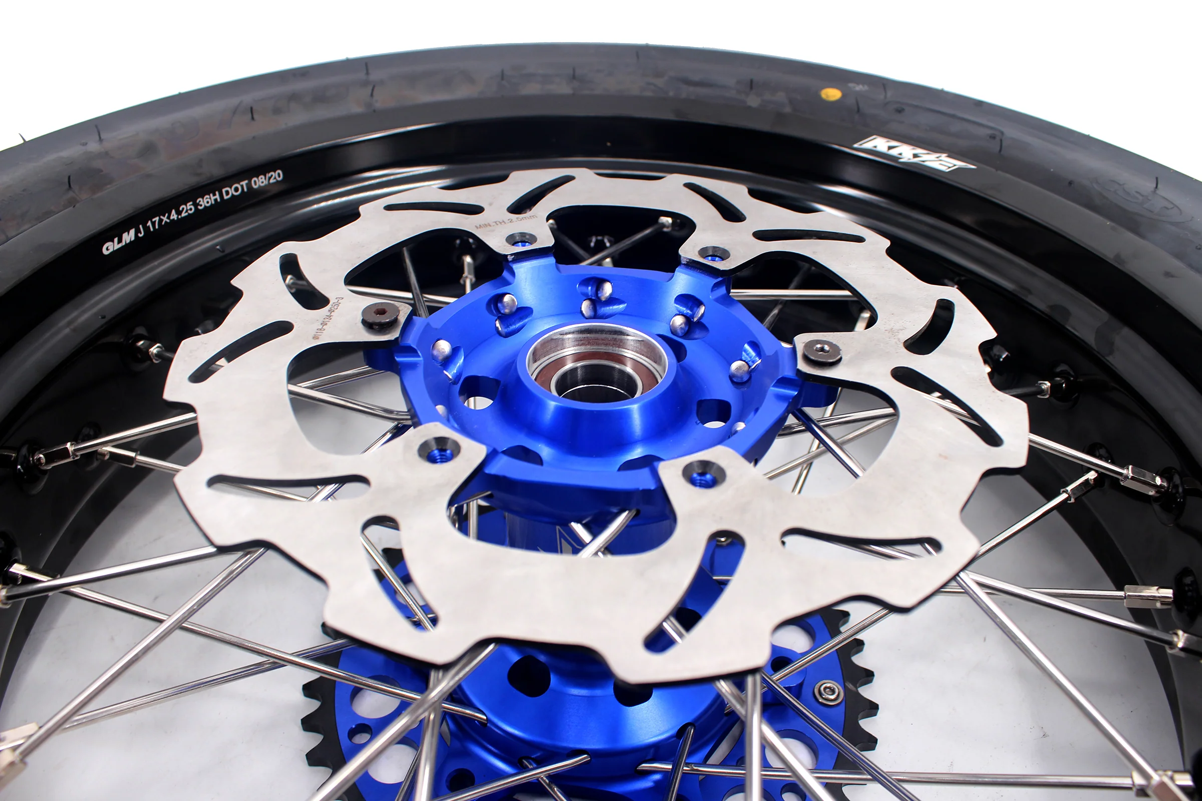 KKE 17inch For YAMAHA WR250F 2020-2025 WR450F 2019-2025 Supermoto Wheels CST Tires Rims - Image 12