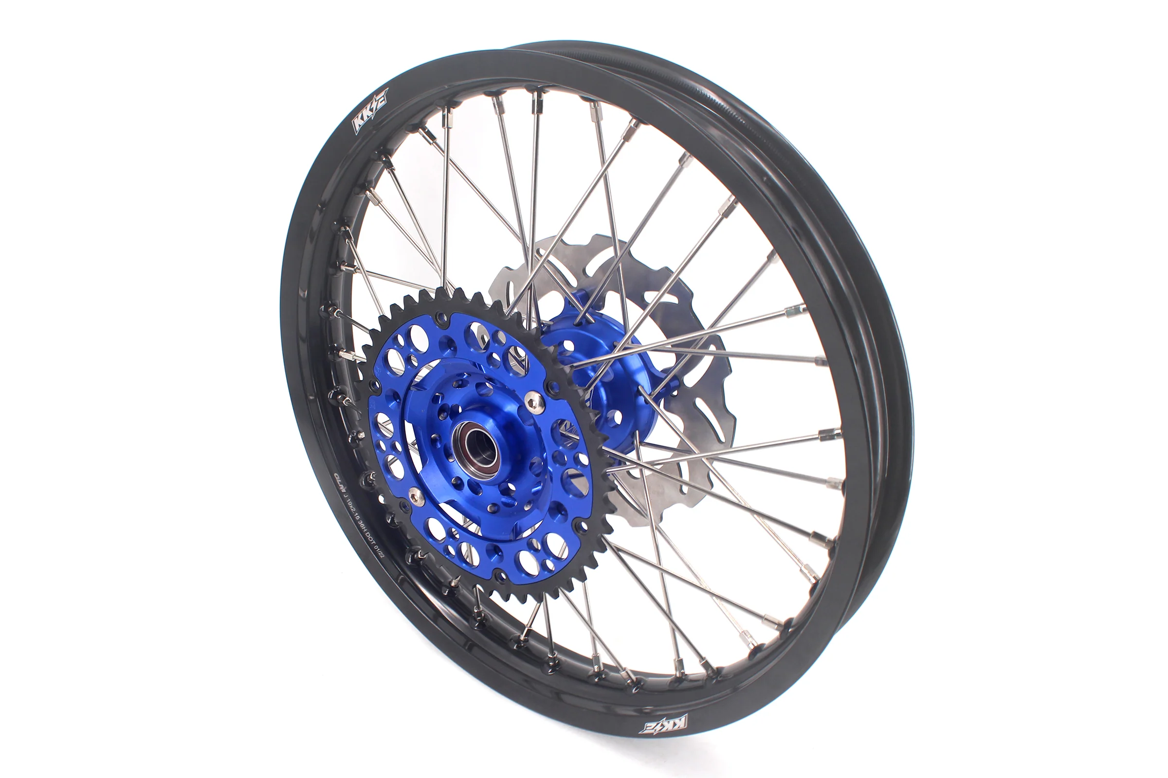 KKE 21" 19" Wheels For KAWASAKI KX125 KX250 1993-2002 Motorcycle Aluminum Rims - Image 5