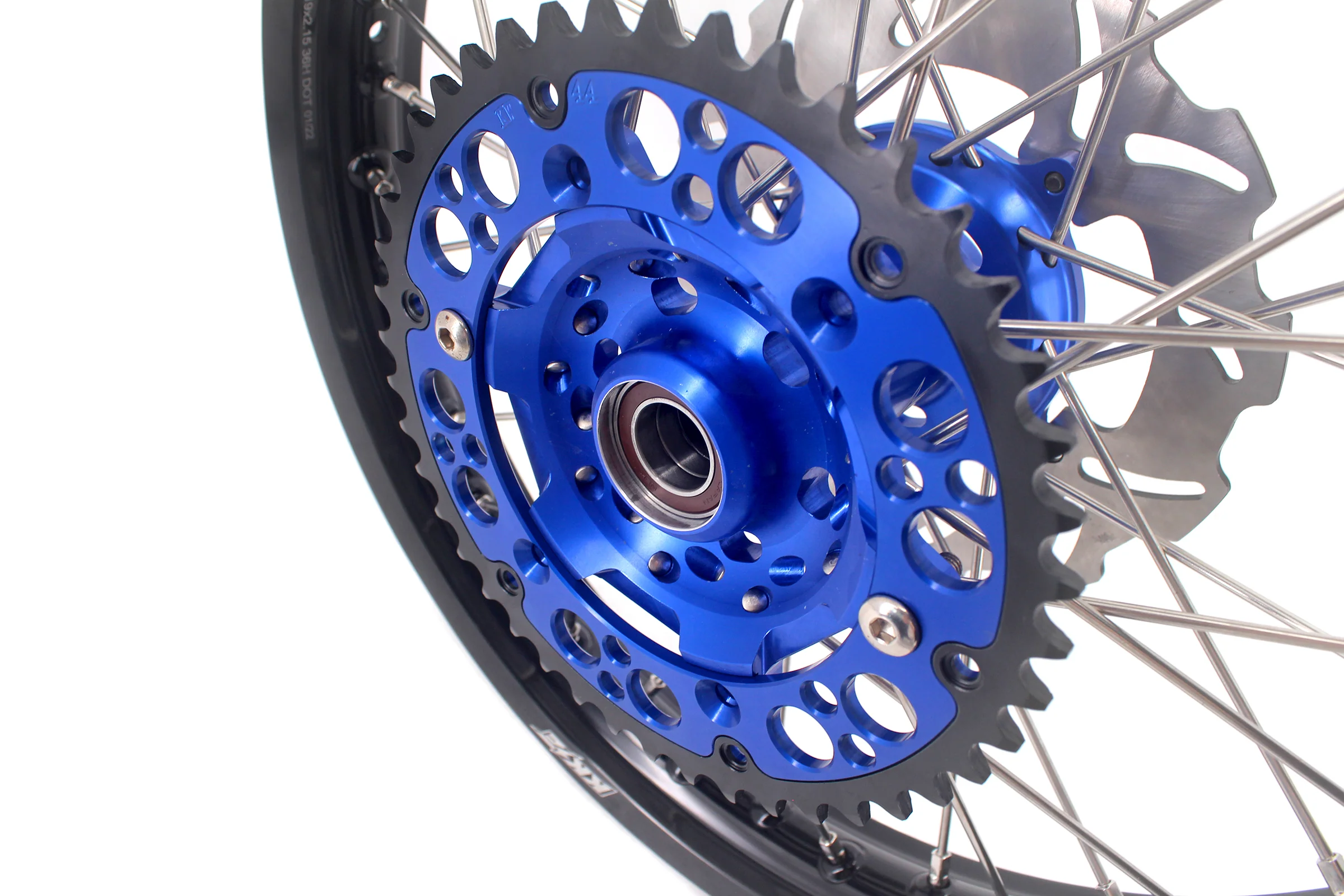 KKE 21" 19" Wheels For KAWASAKI KX125 KX250 1993-2002 Motorcycle Aluminum Rims - Image 6