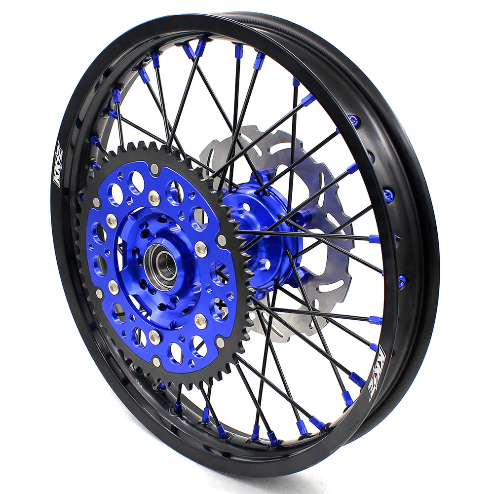 KKE 1.6*21 & 2.15*18 Enduro Spoked Wheels Set For SUZUKI DRZ400SM 2005-2024 - Image 14