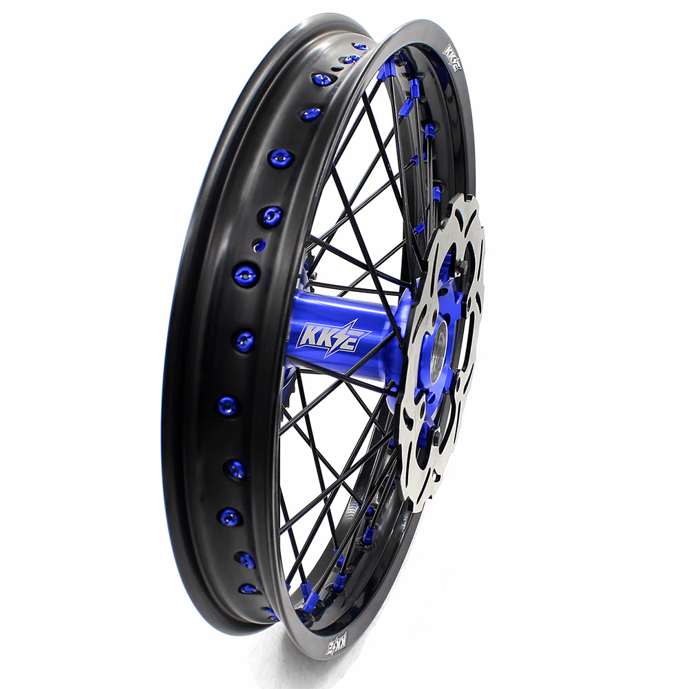 KKE 1.6*21 & 2.15*18 Enduro Spoked Wheels Set For SUZUKI DRZ400SM 2005-2024 - Image 18