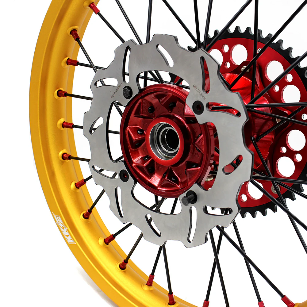 KKE 21inch 19inch Dirt Bike Wheels With Gold Rims For HONDA CRF250R CRF450R CR125R CR250R 2002-2013 - Image 18