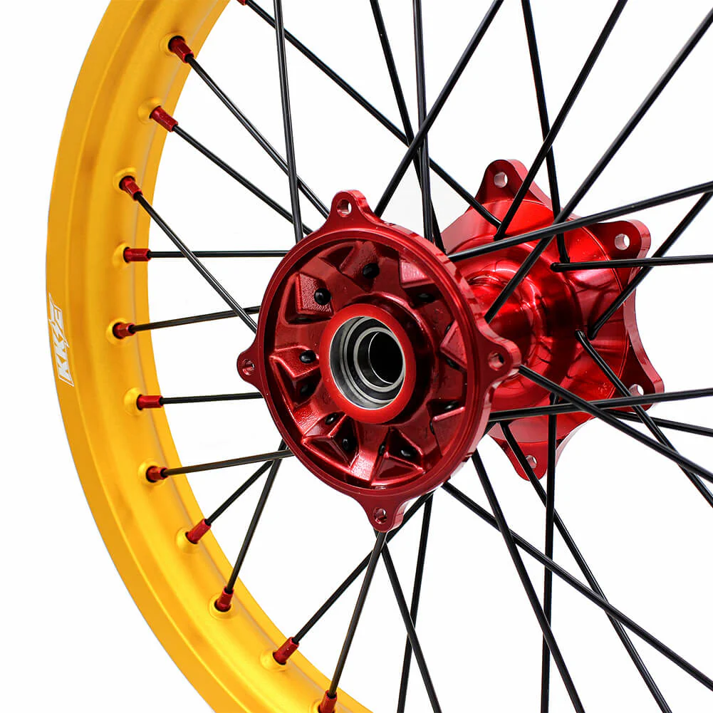 KKE 21inch 19inch Dirt Bike Wheels With Gold Rims For HONDA CRF250R CRF450R CR125R CR250R 2002-2013 - Image 8