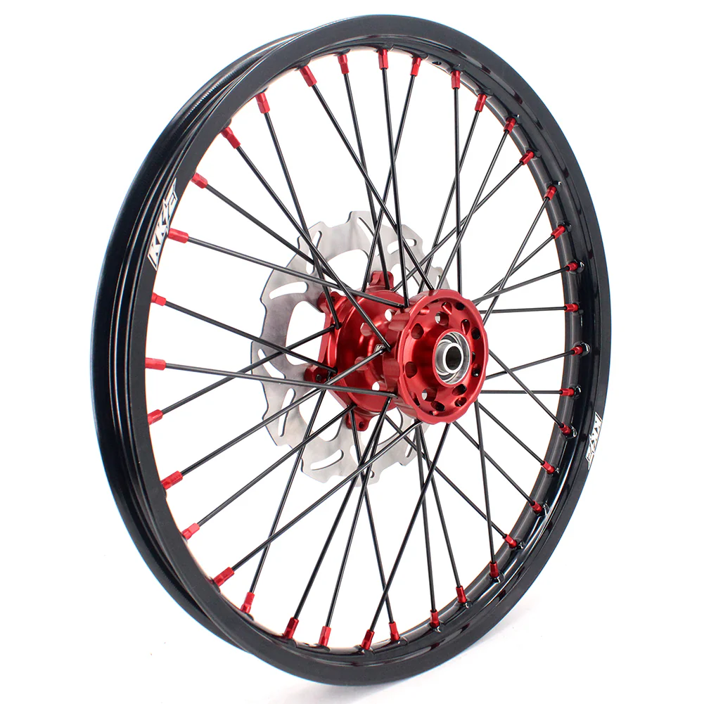 KKE 21 & 19 MX Spoked Race Wheels For SUZUKI RM125 RM250 1996 1997 1998 1999 2000 - Image 18