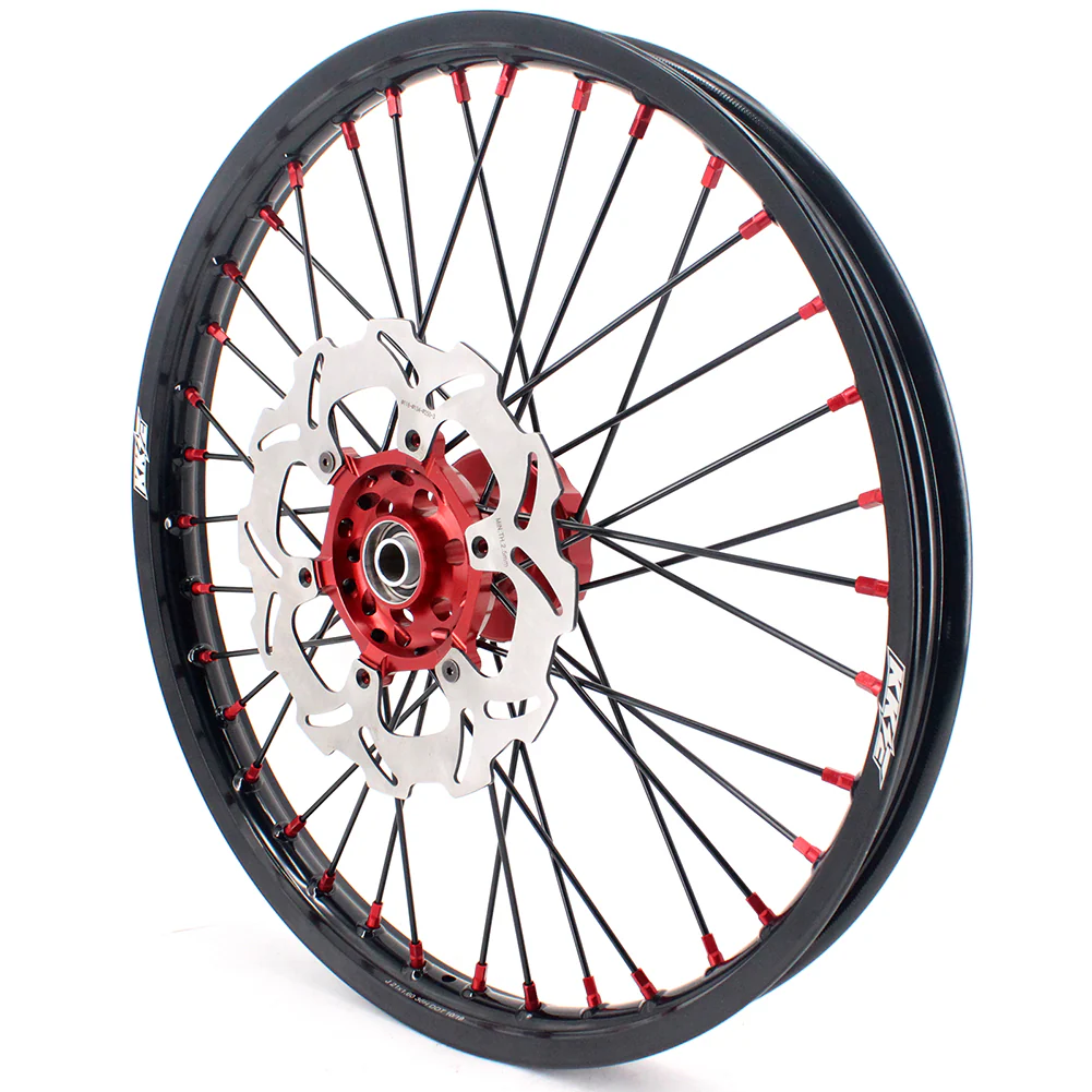 KKE 21 & 19 MX Spoked Race Wheels For SUZUKI RM125 RM250 1996 1997 1998 1999 2000 - Image 20