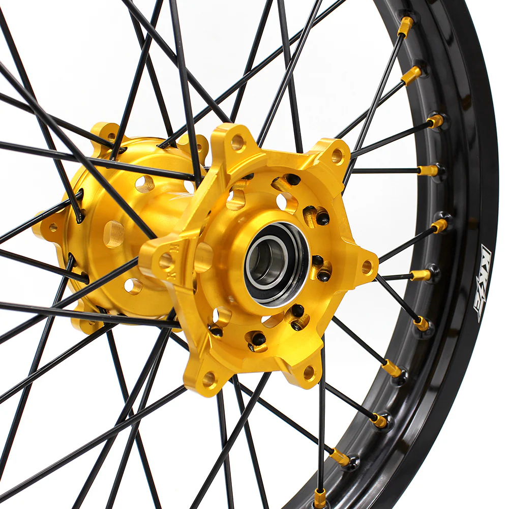 KKE 21 & 19 MX RM125 RM250 1996-2000 For SUZUKI Spoked Wheels Set - Image 11