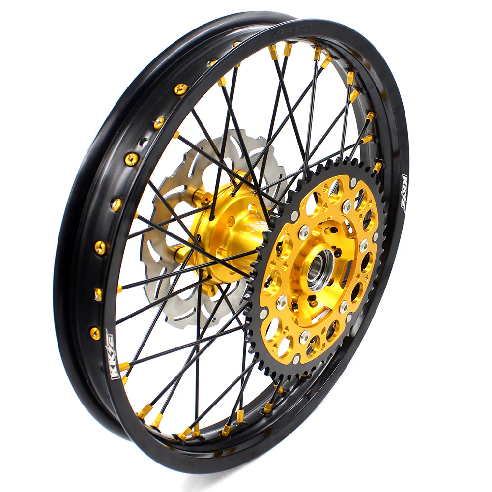KKE 21 & 19 MX RM125 RM250 1996-2000 For SUZUKI Spoked Wheels Set - Image 17