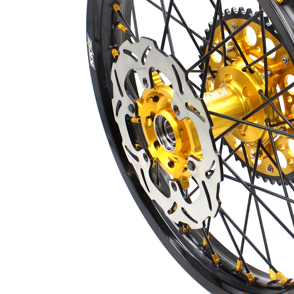 KKE 21 & 19 MX RM125 RM250 1996-2000 For SUZUKI Spoked Wheels Set - Image 20