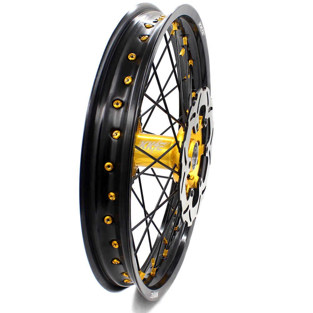 KKE 21 & 19 MX RM125 RM250 1996-2000 For SUZUKI Spoked Wheels Set - Image 21