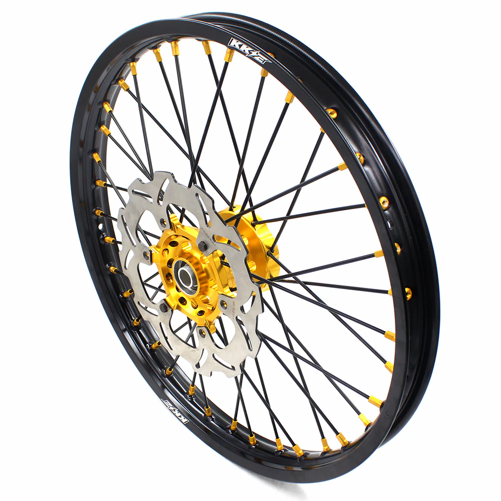 KKE 21 & 19 MX RM125 RM250 1996-2000 For SUZUKI Spoked Wheels Set - Image 22