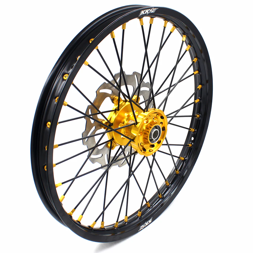 KKE 21 & 19 MX RM125 RM250 1996-2000 For SUZUKI Spoked Wheels Set - Image 24