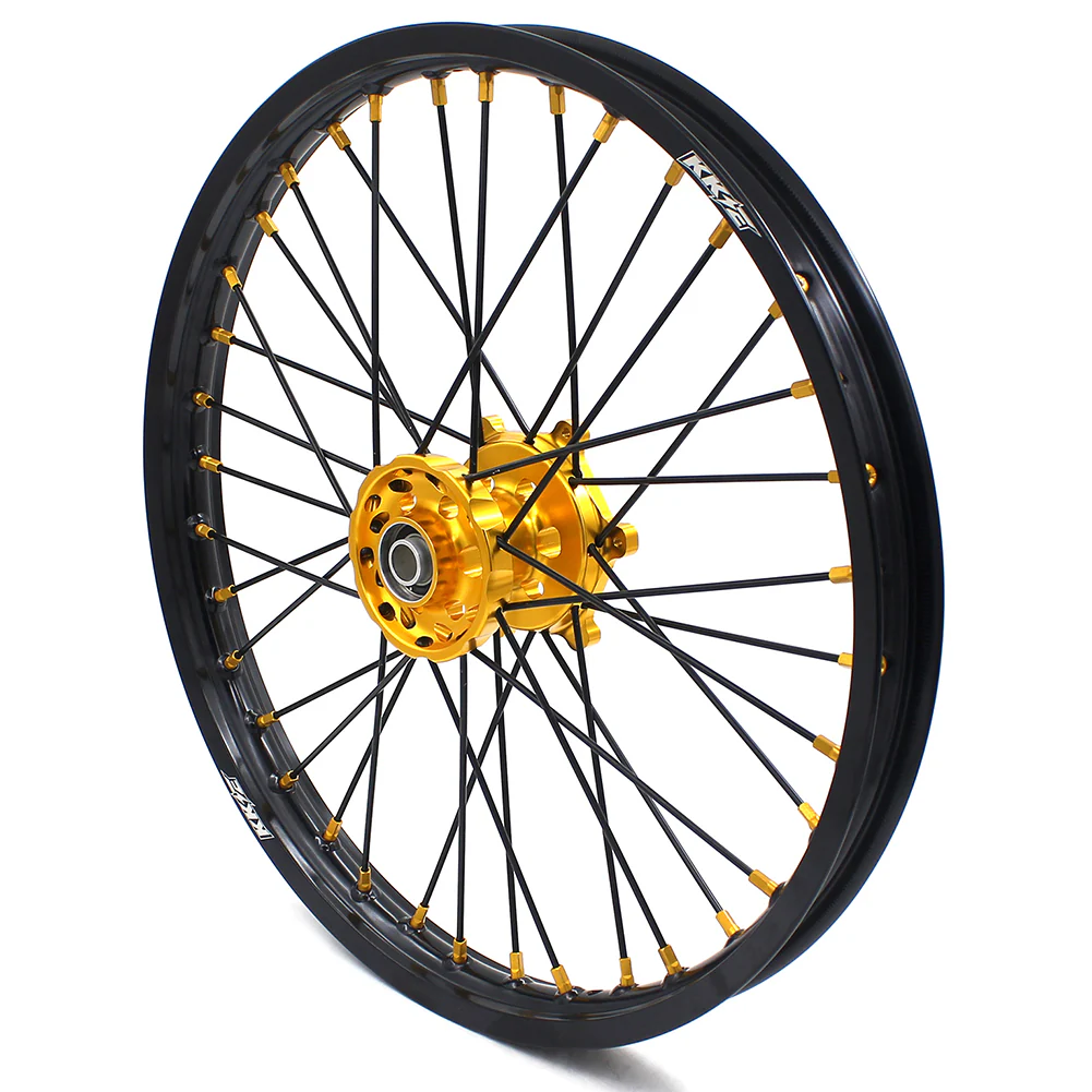 KKE 21 & 19 MX RM125 RM250 1996-2000 For SUZUKI Spoked Wheels Set - Image 4