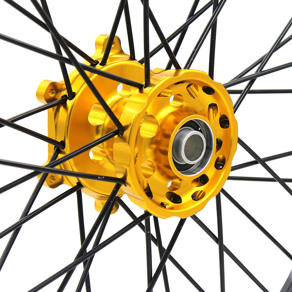 KKE 21 & 19 MX RM125 RM250 1996-2000 For SUZUKI Spoked Wheels Set - Image 7