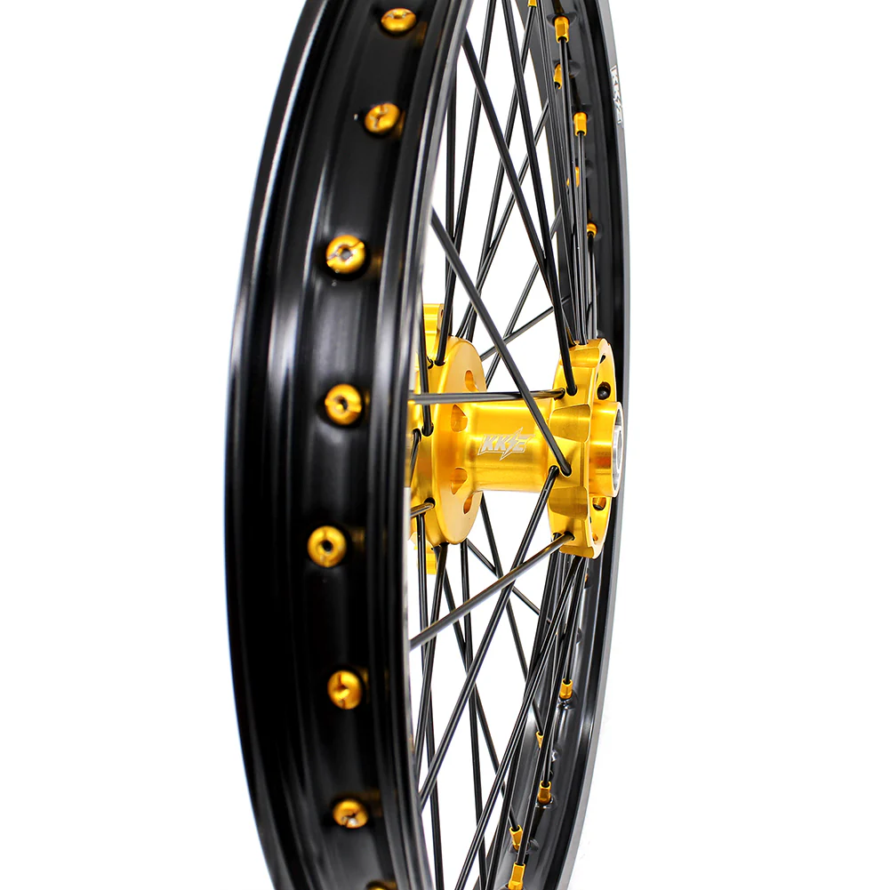 KKE 21 & 19 MX RM125 RM250 1996-2000 For SUZUKI Spoked Wheels Set - Image 8