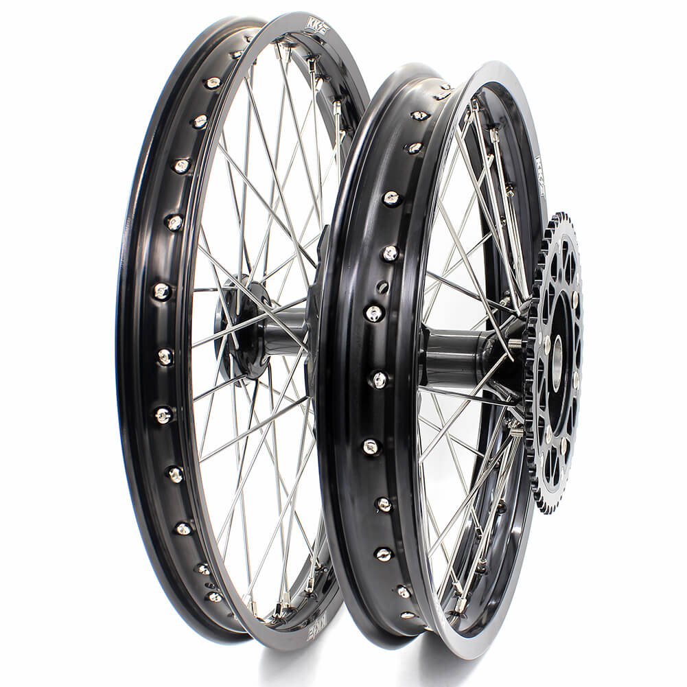 KKE For HONDA CRF250R 2014 CRF450R 2013-2014 MX 21'' 19'' Casting Dirtbike Wheels Rims Different Color Comb Available - Image 12