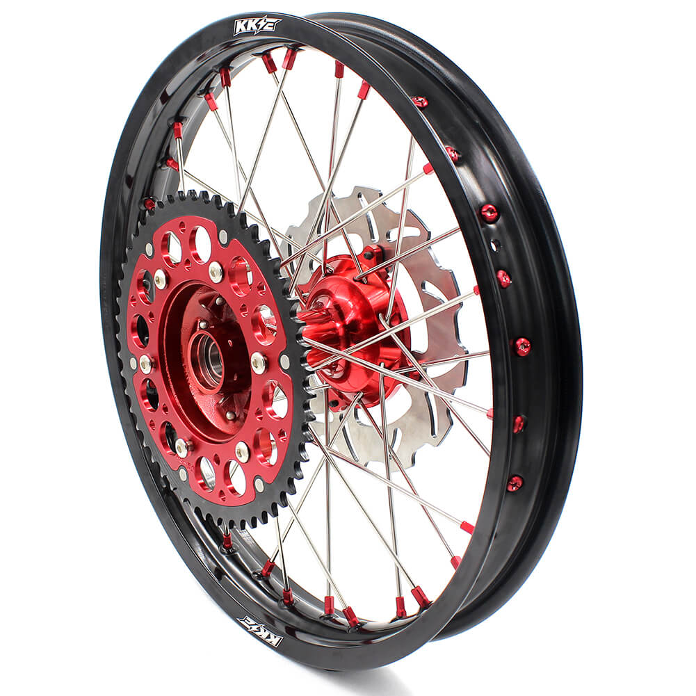 KKE For HONDA CRF250R 2014 CRF450R 2013-2014 MX 21'' 19'' Casting Dirtbike Wheels Rims Different Color Comb Available - Image 23