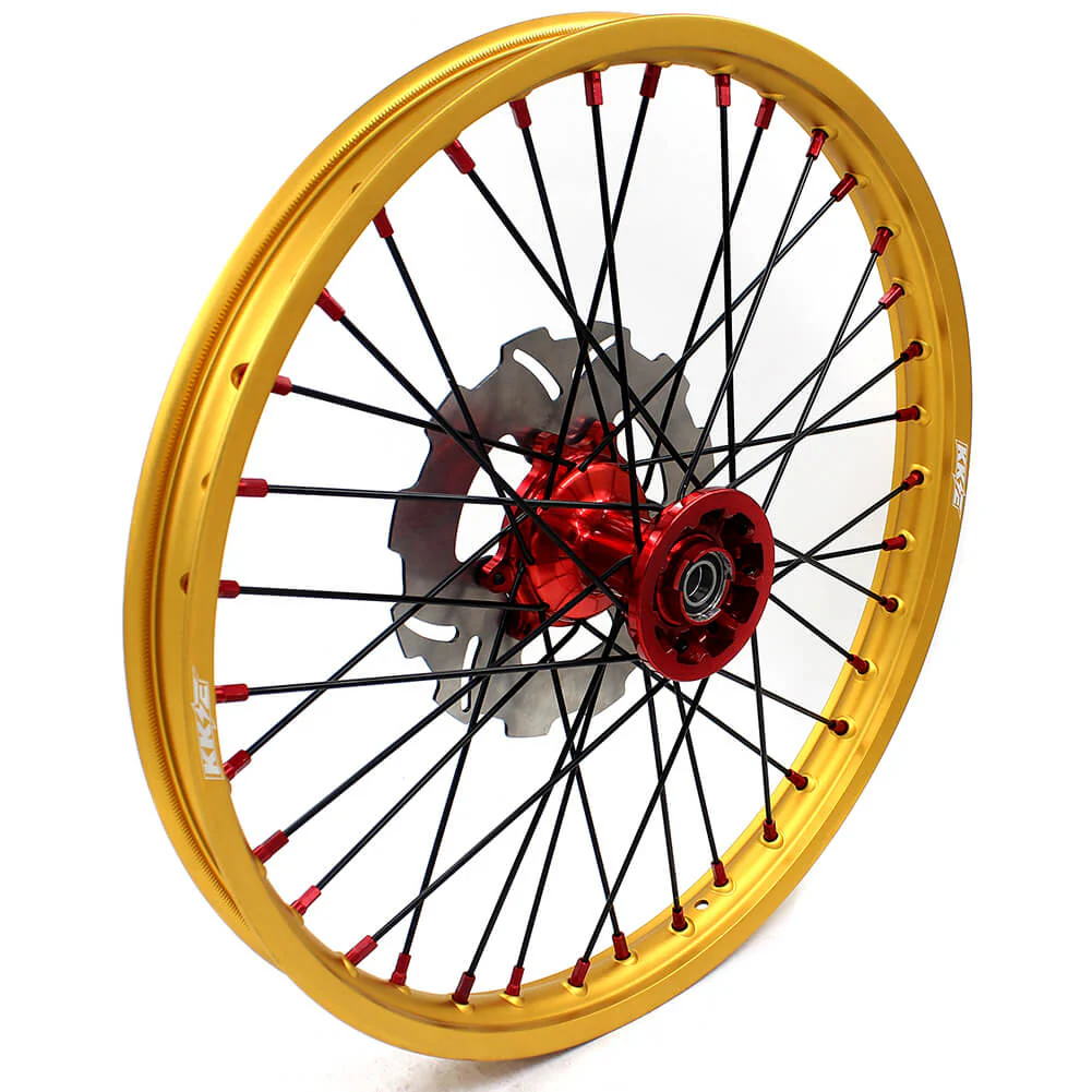 KKE For HONDA CRF250R 2014 CRF450R 2013-2014 MX 21'' 19'' Casting Dirtbike Wheels Rims Different Color Comb Available - Image 35