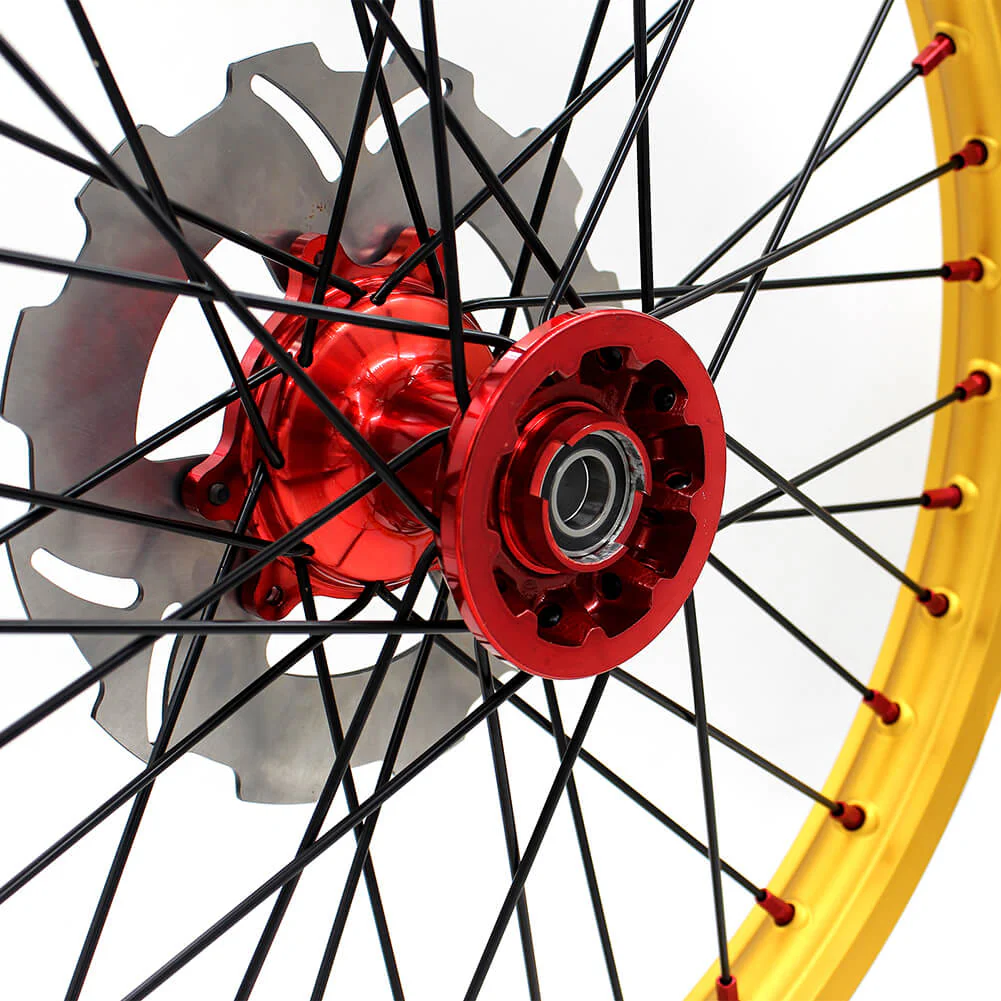 KKE For HONDA CRF250R 2014 CRF450R 2013-2014 MX 21'' 19'' Casting Dirtbike Wheels Rims Different Color Comb Available - Image 36