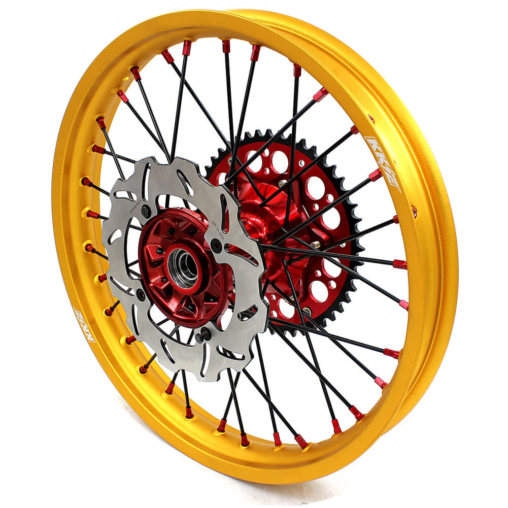 KKE For HONDA CRF250R 2014 CRF450R 2013-2014 MX 21'' 19'' Casting Dirtbike Wheels Rims Different Color Comb Available - Image 37