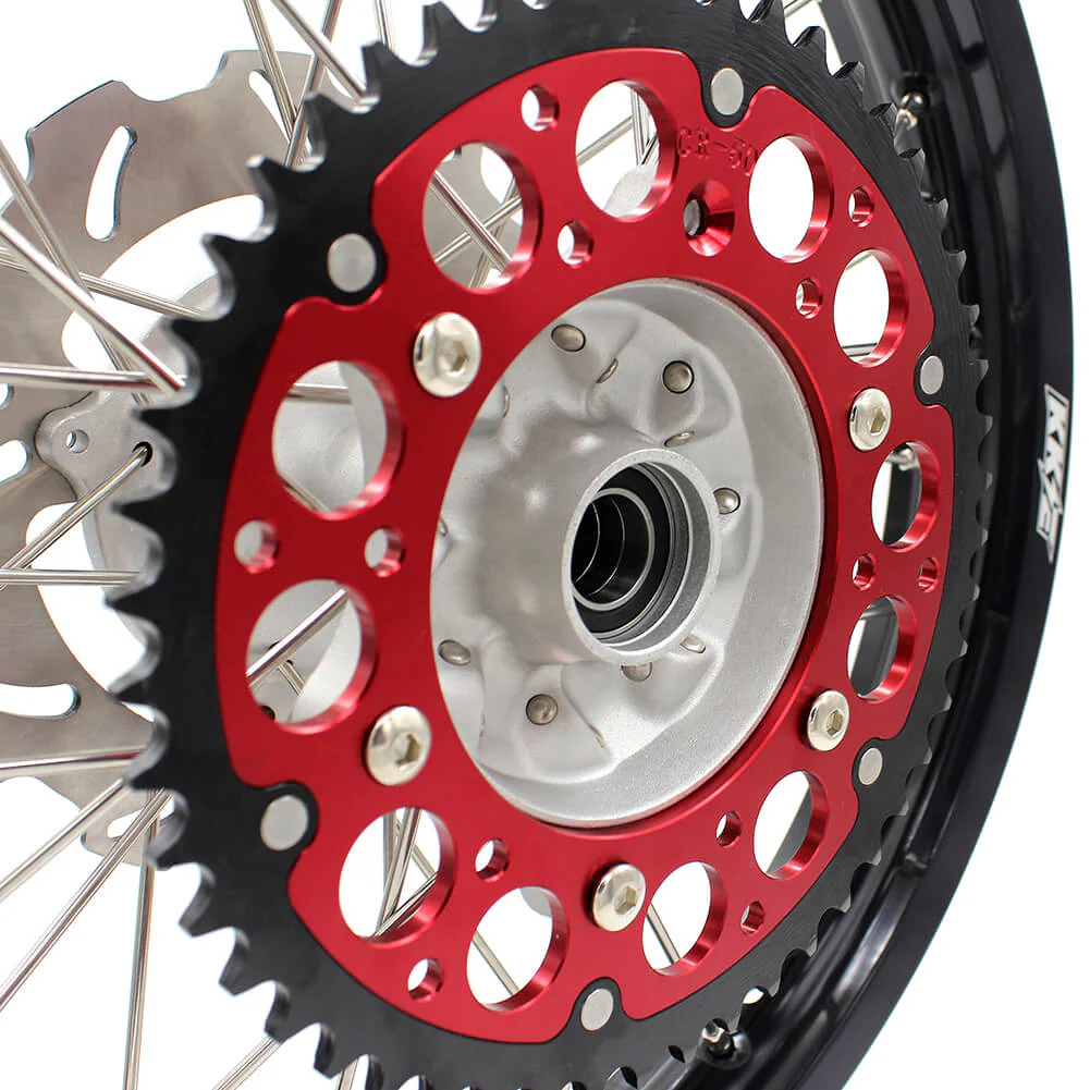 KKE For HONDA CRF250R 2014 CRF450R 2013-2014 MX 21'' 19'' Casting Dirtbike Wheels Rims Different Color Comb Available - Image 4