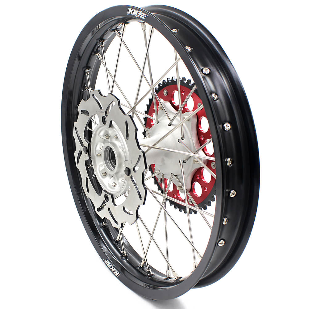 KKE For HONDA CRF250R 2014 CRF450R 2013-2014 MX 21'' 19'' Casting Dirtbike Wheels Rims Different Color Comb Available - Image 5