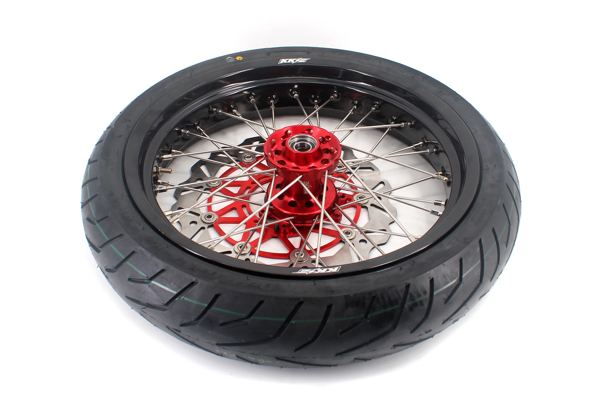 KKE XR650L 1993-2024 3.5/4.25*17inch Supermoto Wheels Rims For HONDA CST Tires - Image 5