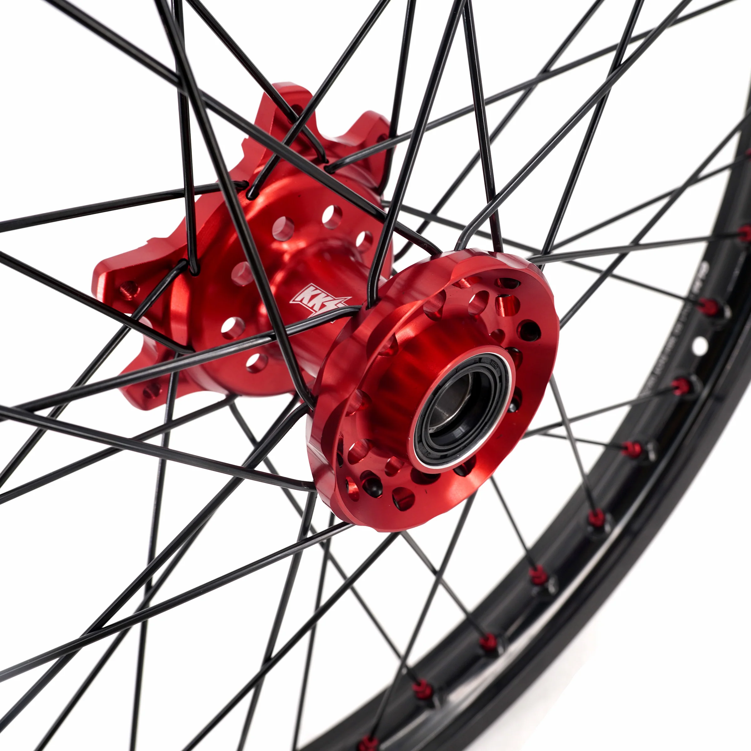 US Stock KKE 1.6*21" & 2.15*18" Electric Dirtbike Wheels Rim Fit For SurRon Ultra Bee 2023-2025 Red - Image 4