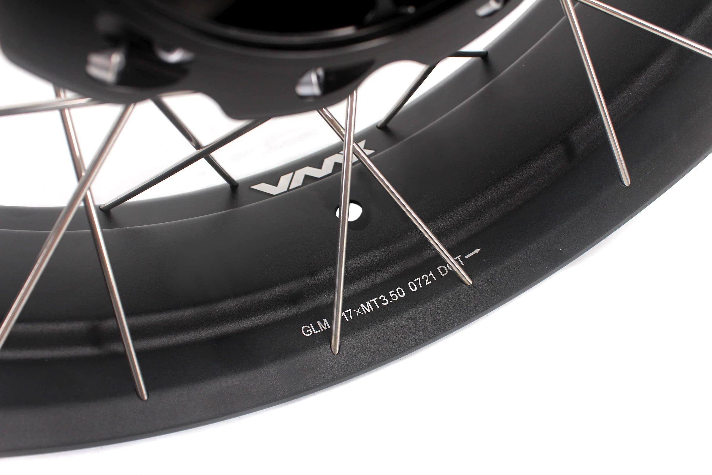 VMX-Racing 19-17in. Spoke Tubeless Wheels Fit For KTM390 Adventure Orange/White Fit For Husqvarna 401 2020 2021 - Image 12